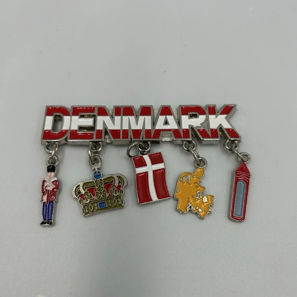 VTG Denmark Royal Themed Magnet‎